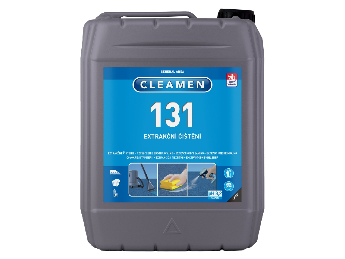 Levně Cleamen 131 kapalina čištění koberců a čalounění 5l