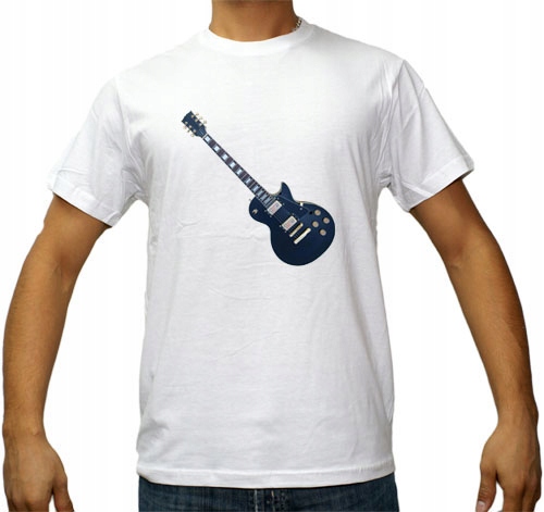 

XXXL Koszulka Ms. Gitara Fender Gibson Gitarowe
