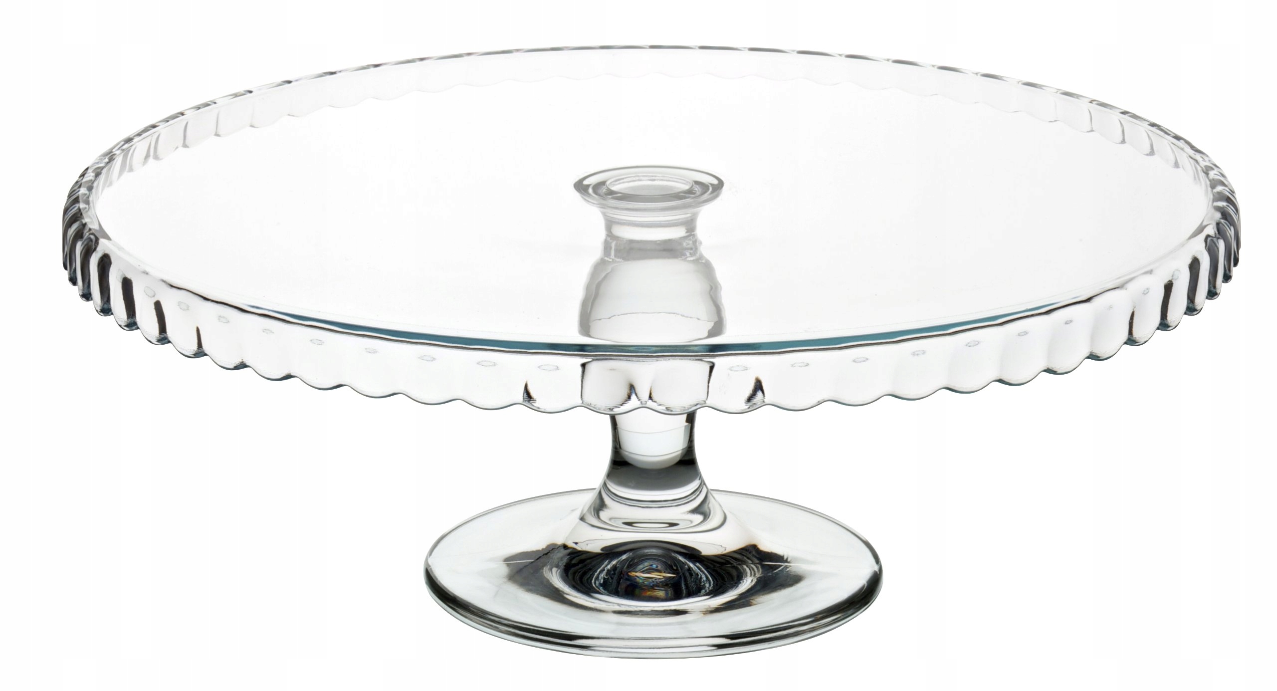 

Patera Szklana Na Nóżce Ciasto Tort Owoce 32CM