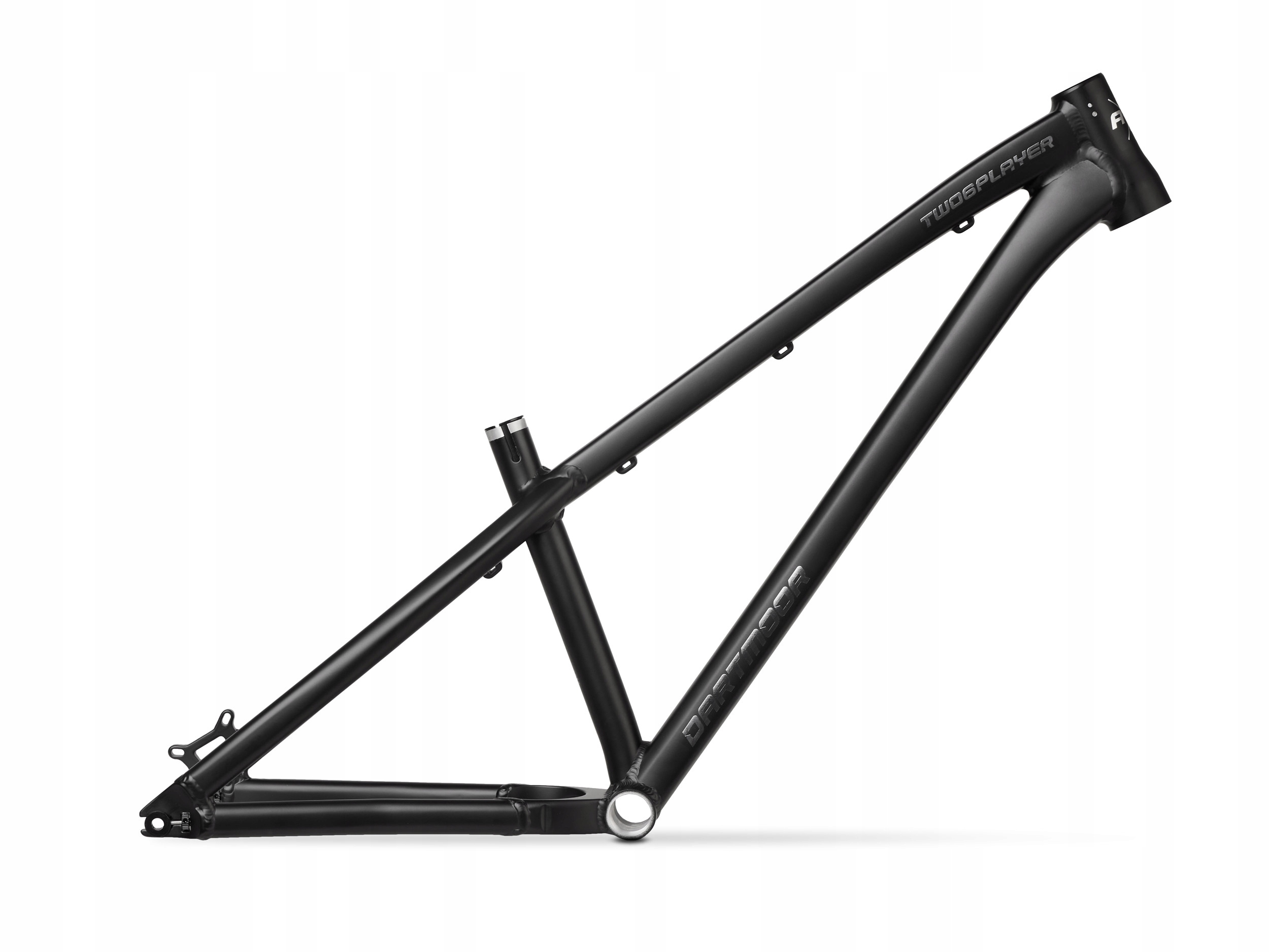 Rám Dartmoor Two6Player Pro Midnight Black se zrcadlovými nálepkami, Short