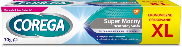 

Corega Krem, Klej Do Protez XL 70G Neutralny