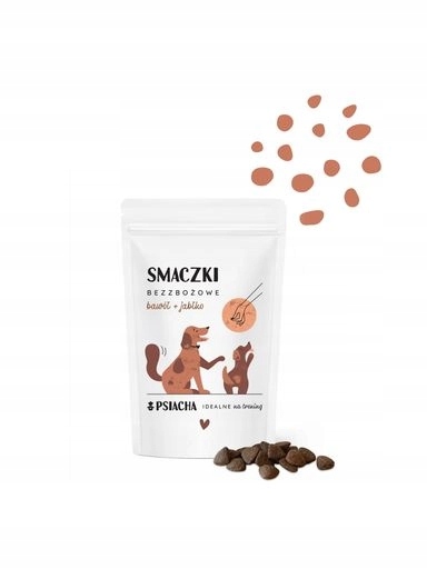 4x Psiacha bezobilné pamlsky psí pamlsek buvol jablko 80 g