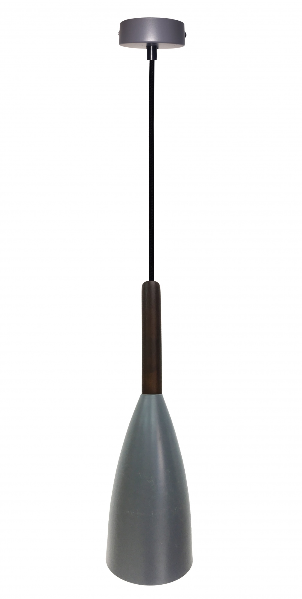 Závesná Lampa Flen 1X40W E27 Šedá