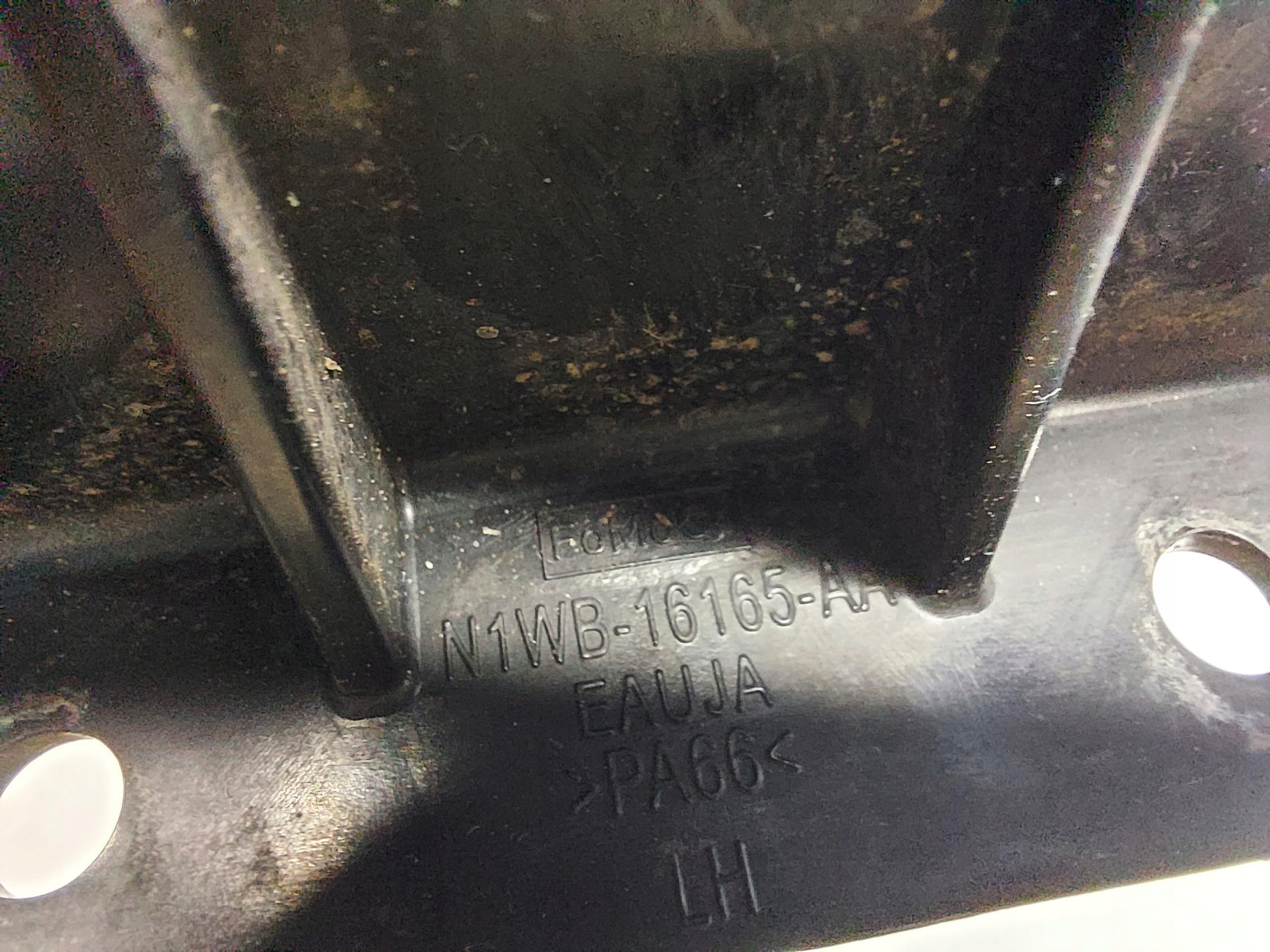 Ford Ranger VI 6 Console Support plaque Aile Avant Gauche N1WB-16165-AA