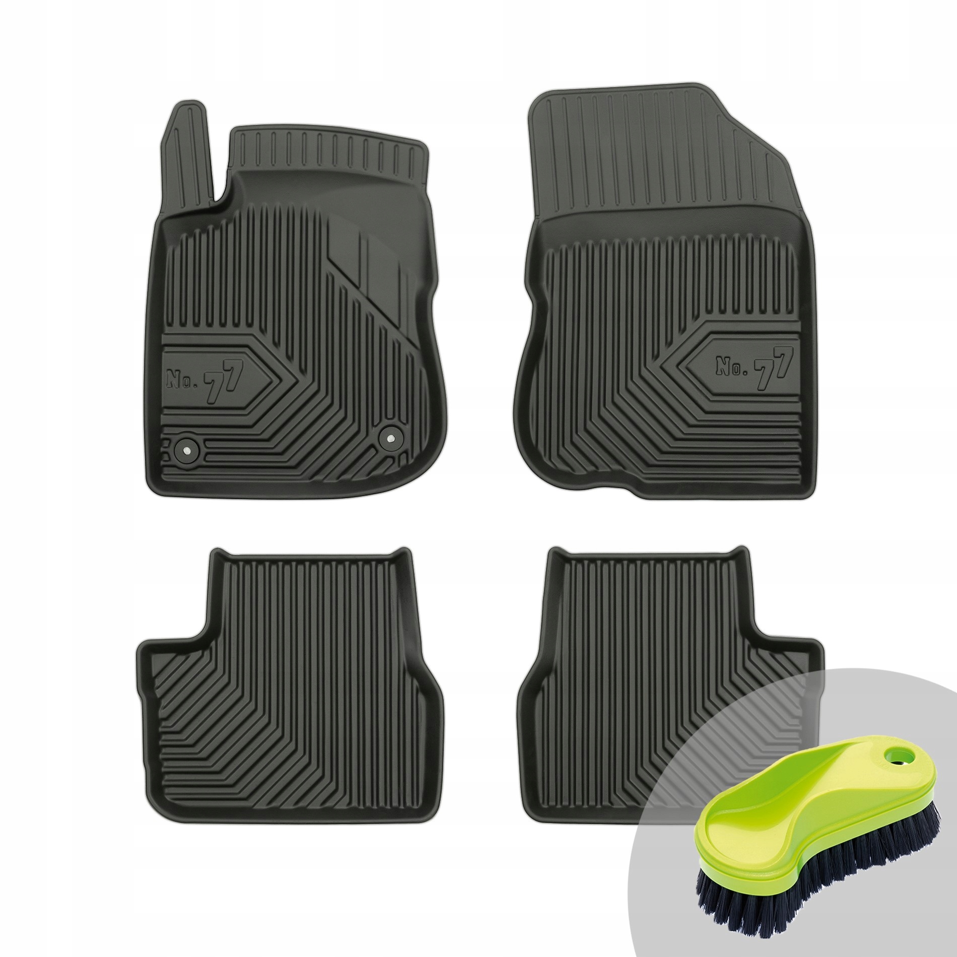 Frogum Koberce do auta pro Peugeot 2008 I, pro Peugeot 208 I kartáč