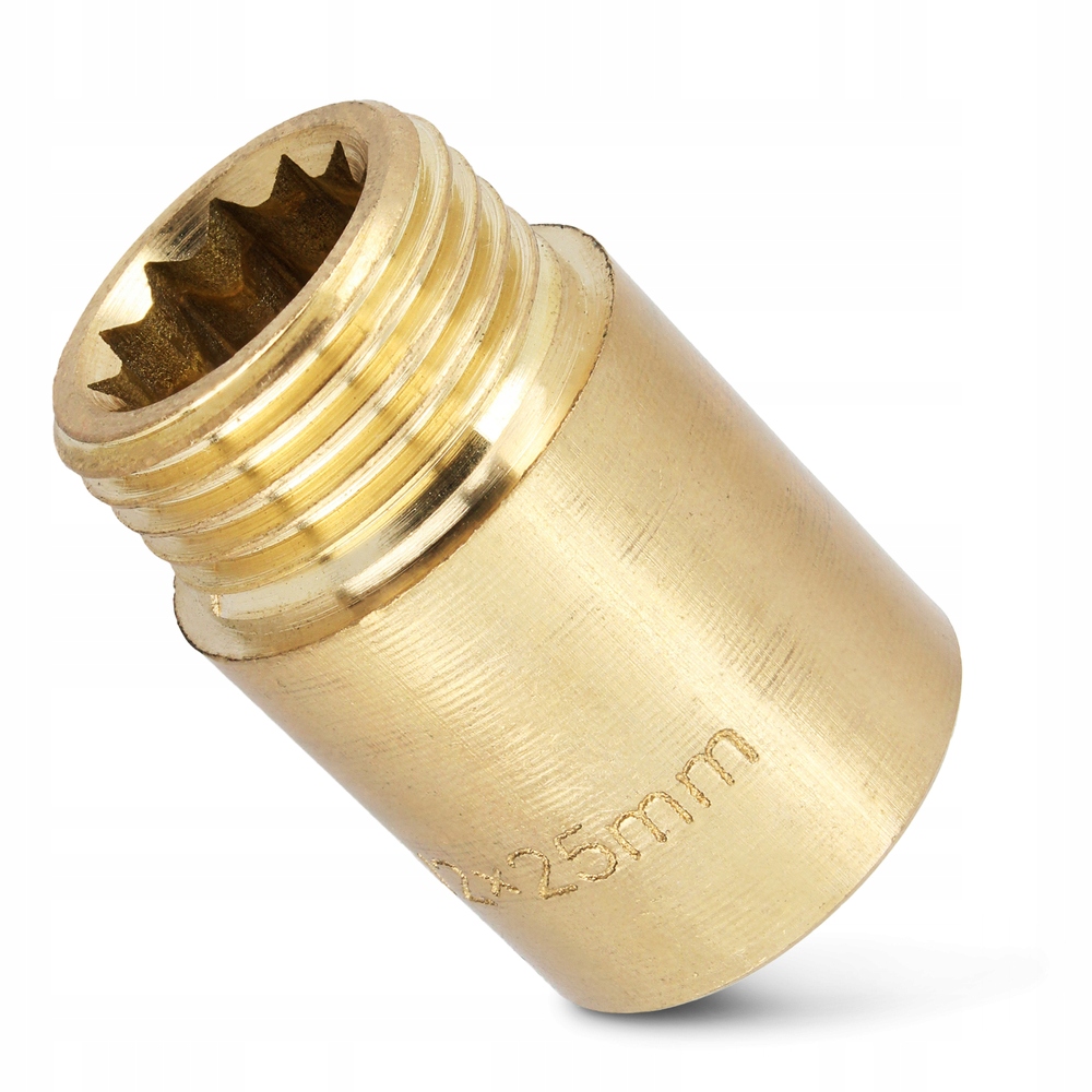 ZŁĄCZKA MOSIĘŻNA PRZEDŁUŻKA RURY WODY 1/2 25 MM MOSIĄDZ KRÓCIEC SZTUCER Rodzaj inny