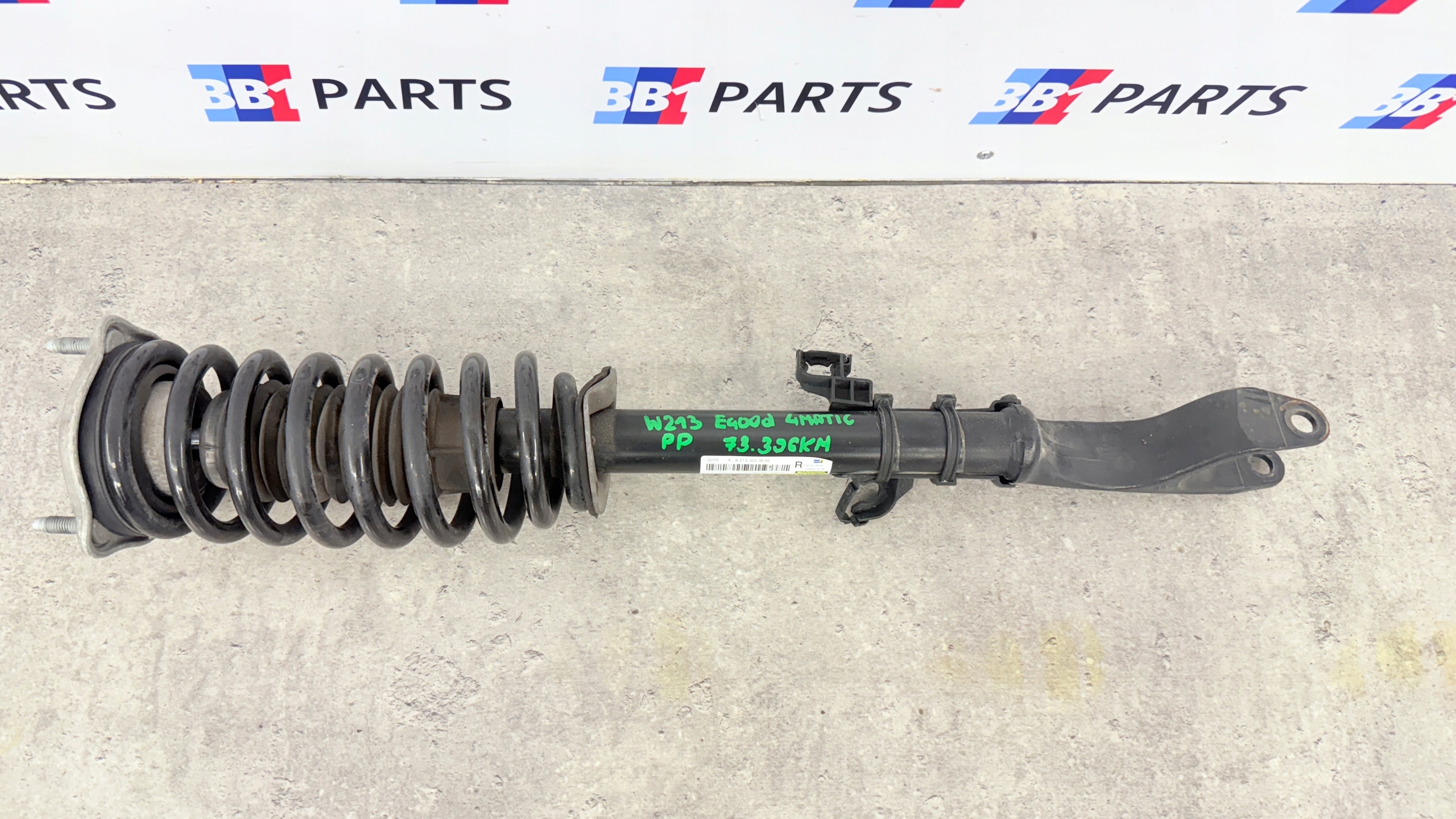 MERCEDES W213 shock absorber right front front E350d 400d 4MATIC A2133203666