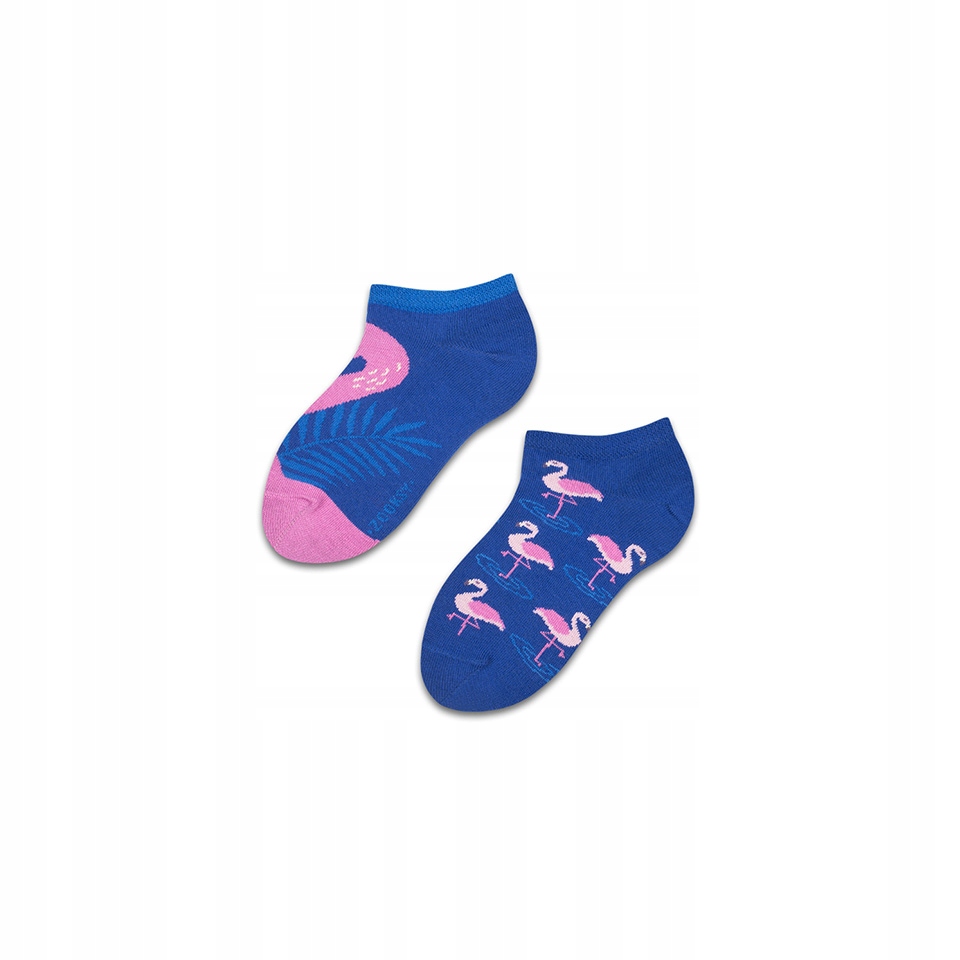 

Kolorowe śmieszne stopki Pink Flamingo 30 - 35