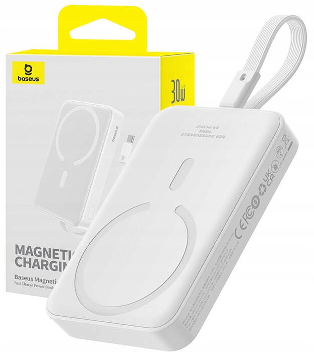 Powerbanka Baseus magnetická Magnetic Mini 20W 10000mAh MagSafe Usb-c