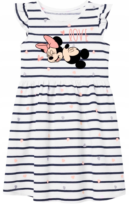 

Myszka Minnie Disney Sukienka Bawełna Licencja 128