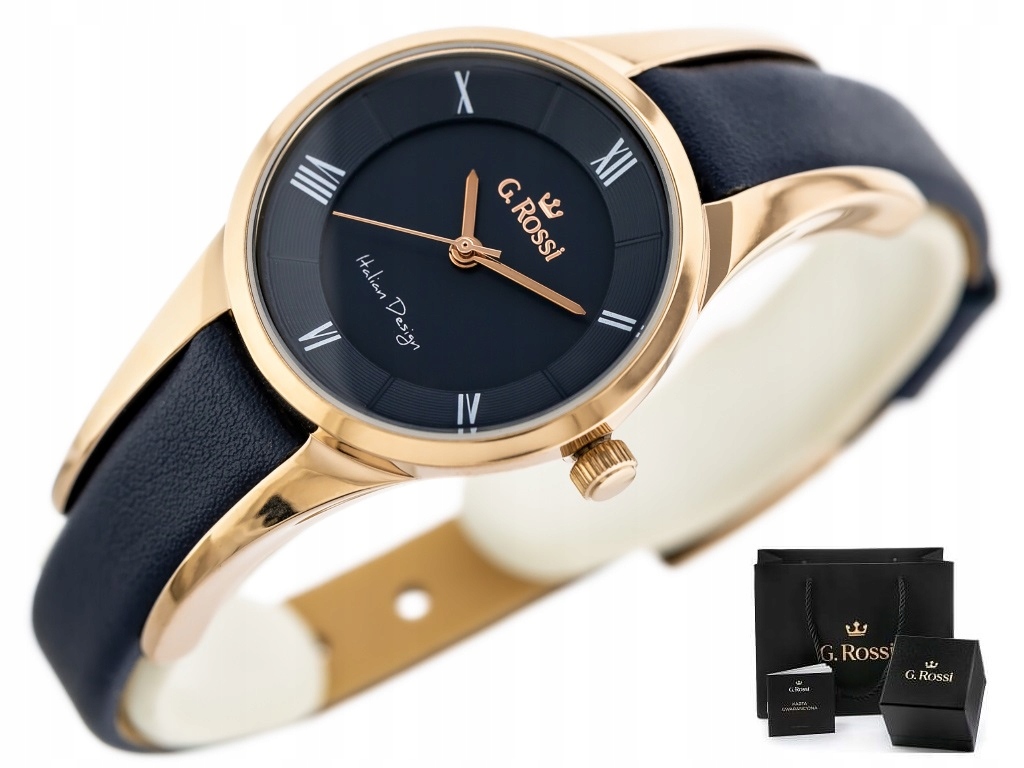 

Zegarek Damski G. Rossi Enrica pasek Box +grawer