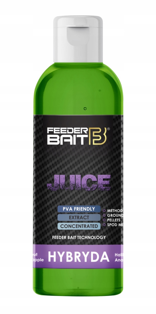Liquid Juice Hybryda Ananas Halibut Feeder Bait