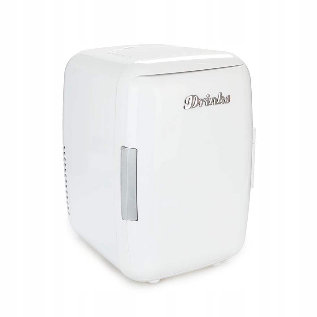 Lodówka na napoje Fridge Drinks mini lodówka biała 220V 12V, Balvi