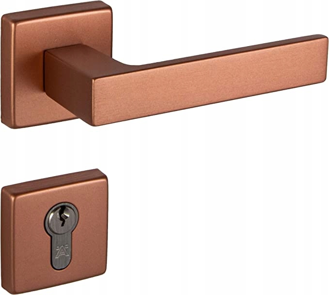 Klamka do drzwi wewnętrznych mosiądz GEDOTEC