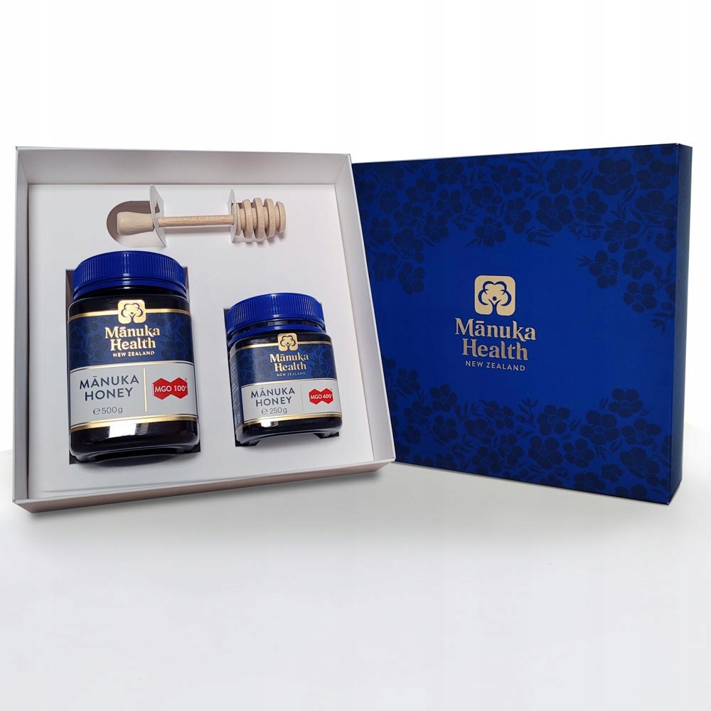 Zestaw Miód Manuka Mgo 100+ i Miód Manuka Mgo 400+