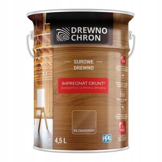

Drewnochron Bezbarwny Grunt R 4,5L impregnat