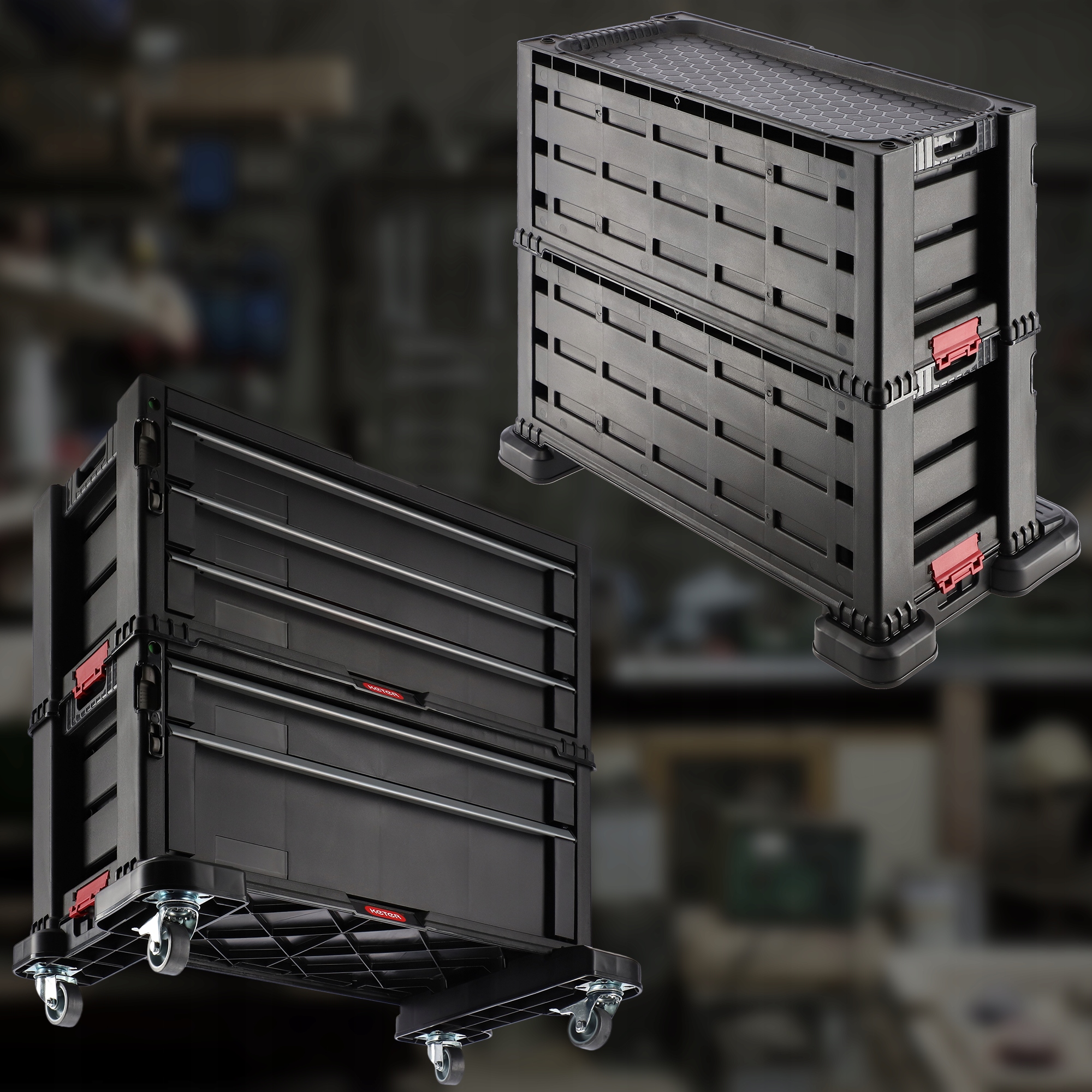 KETER SZAFKA NARZĘDZIOWA WÓZEK WARSZTATOWY Kod producenta 240765