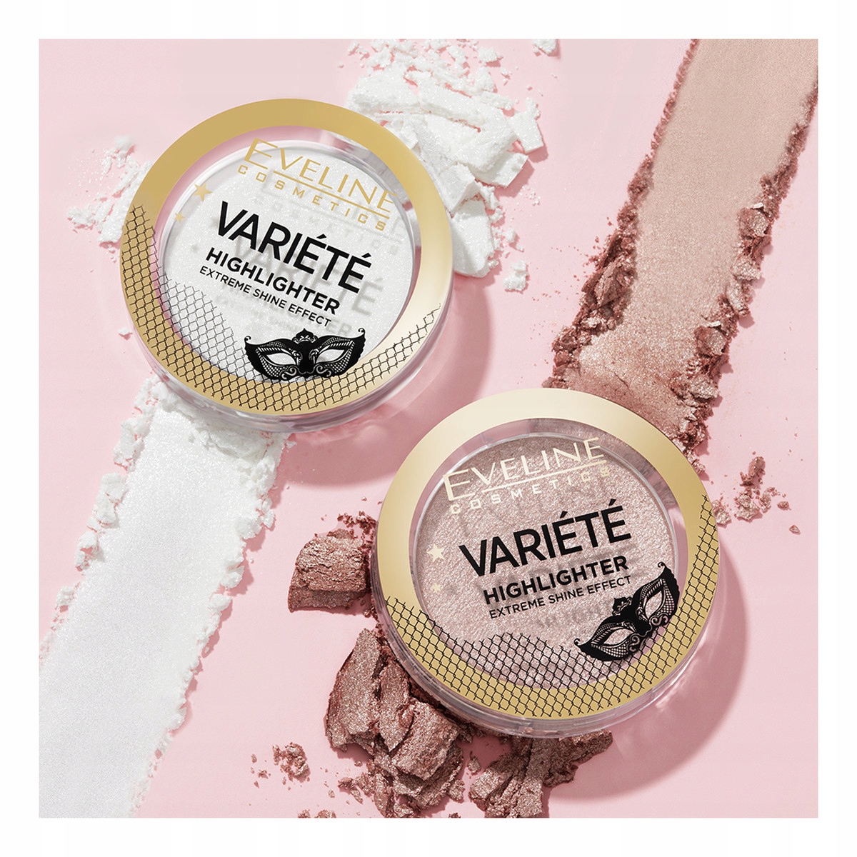 Eveline Variete Rozświetlacz prasowany (02) Marka Eveline Cosmetics