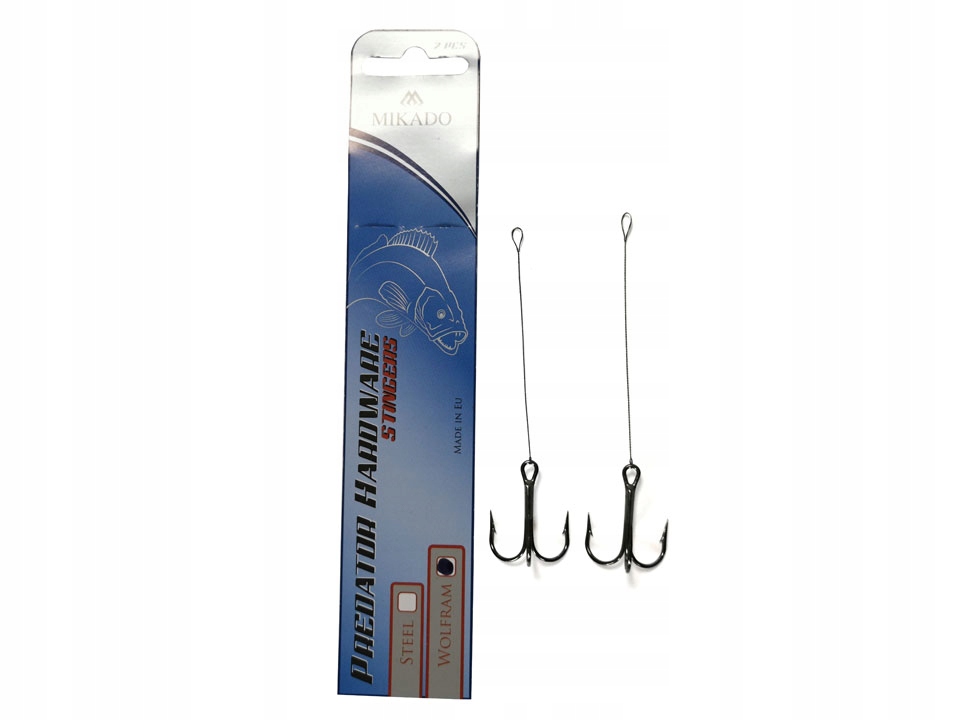 

Dozbrojki wolframowe Mikado 5cm 5kg hak 8 - 2szt.