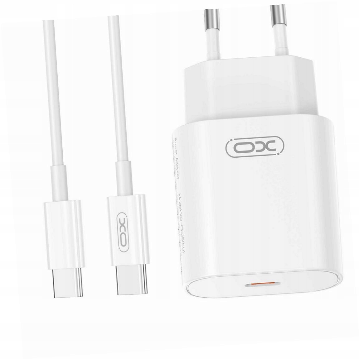 Szybka ładowarka Xo 25W z kablem i wejściem Usb-c do Oppo A78 4G