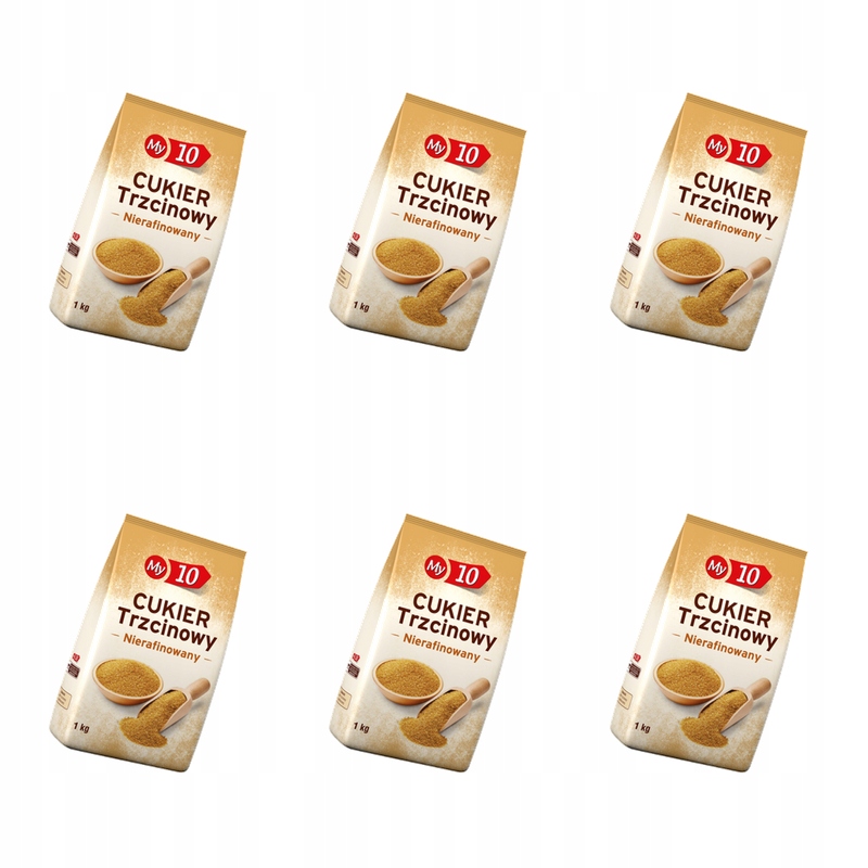 My10 Cukr Třtinový 1kg Sante X6