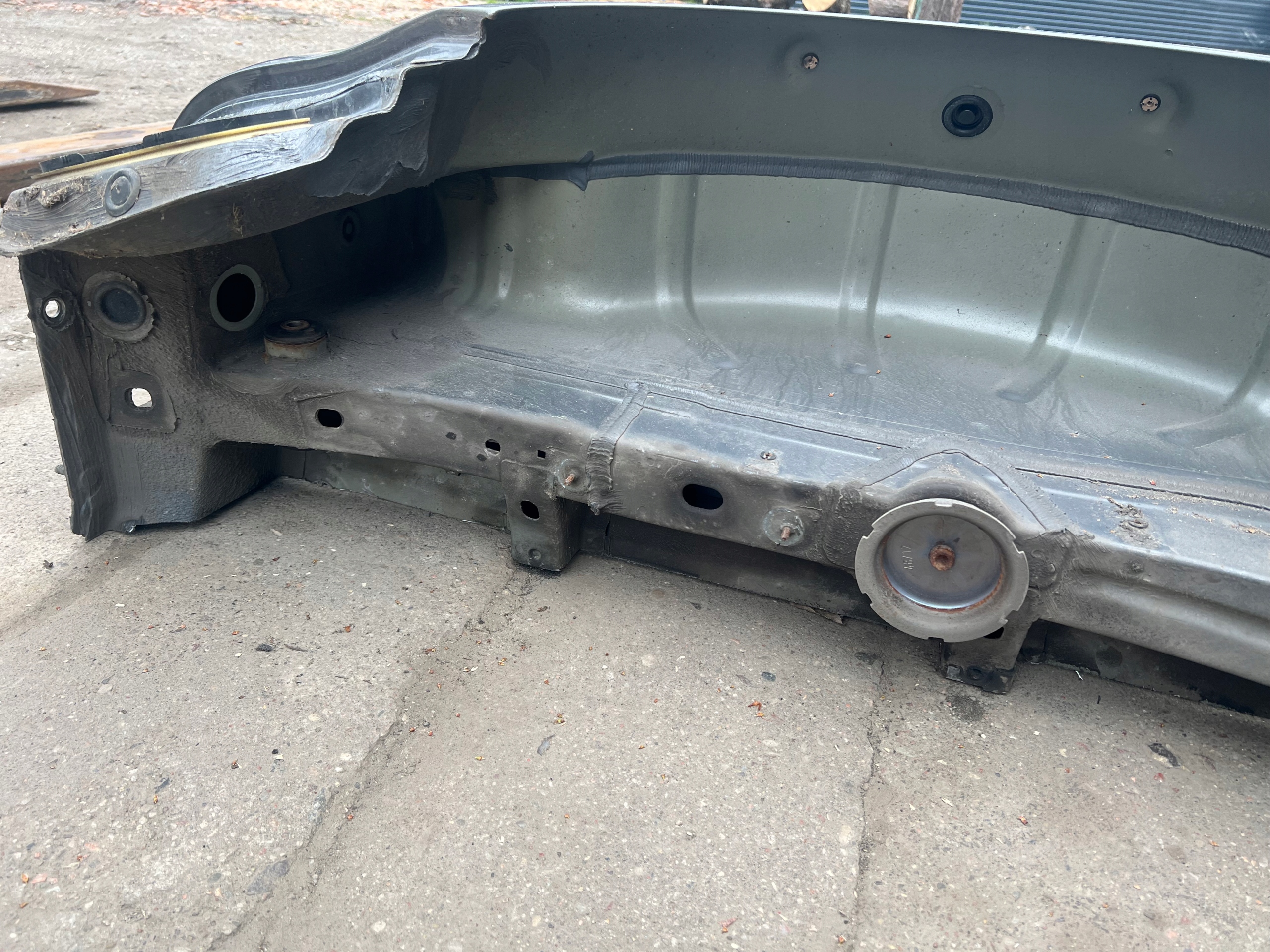 VW CADDY III LIFT 2010-2015 fender rear part left quarter threshold LH7W