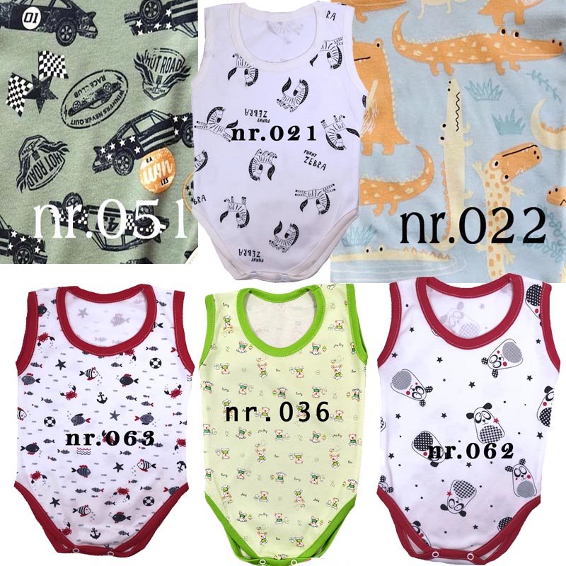 Body NA NARAMKACH 100% bawełna POLSKIE 116 cm Liczba sztuk w ofercie 1 szt.