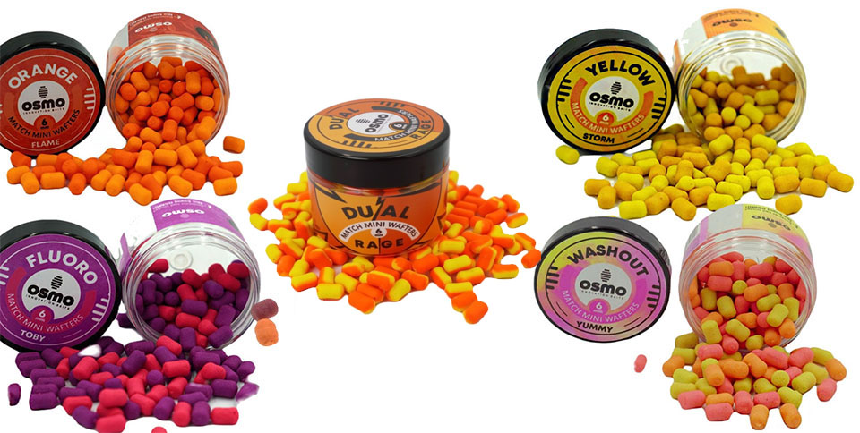Osmo 5szt Match Wafters Dual Rage, Toby, Storm, Flame, Yummy 6mm 50ml