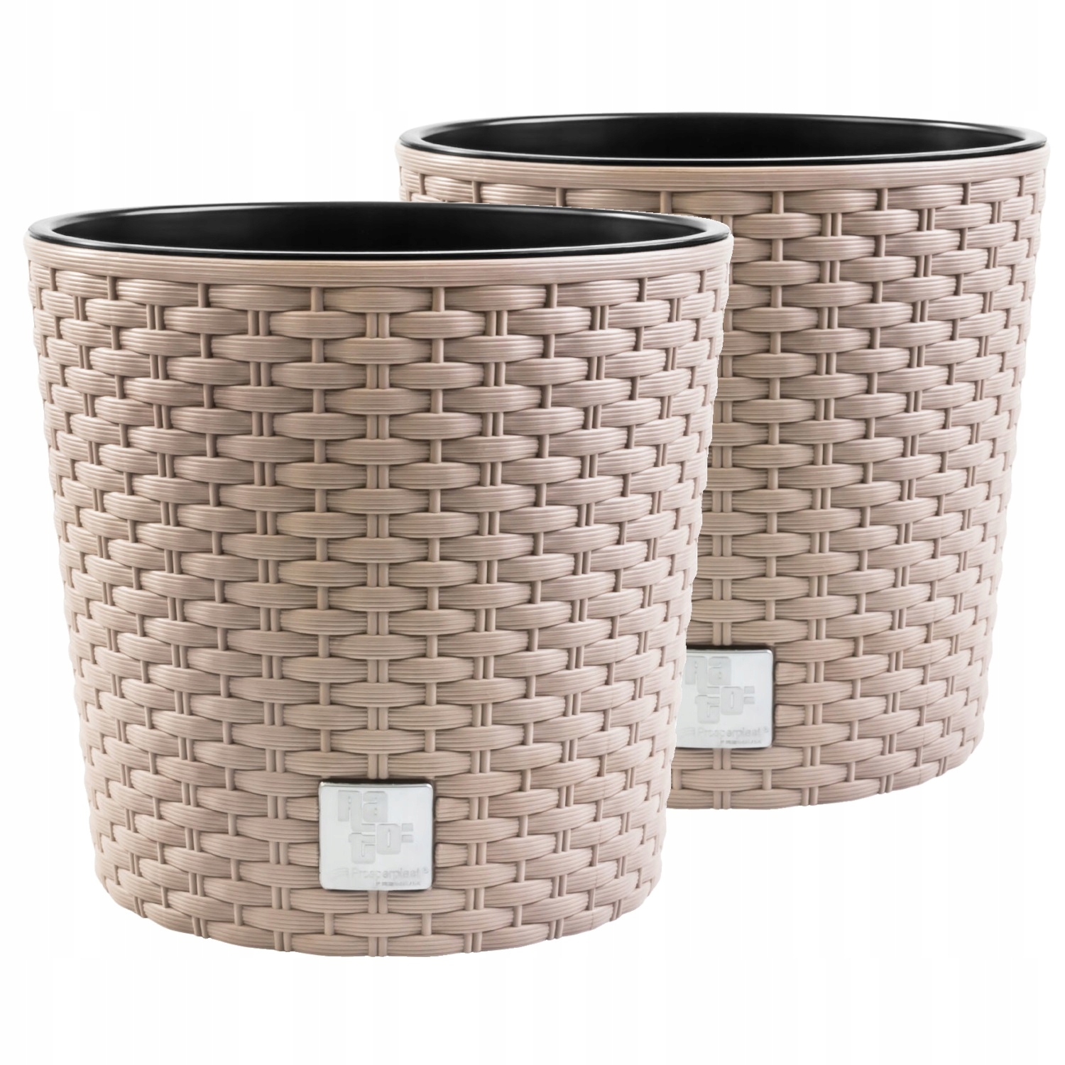 

2X Doniczka Donica Rato DRTUS250L imitacja Rattanu
