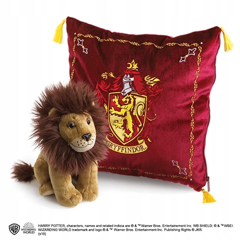 Noble Collection Harry Potter Plyšový polštář 34x34 Zmijozel