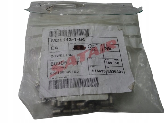 KOŁEK NIT NITY DOWEL PIN SATAIR MS 1143-1-64