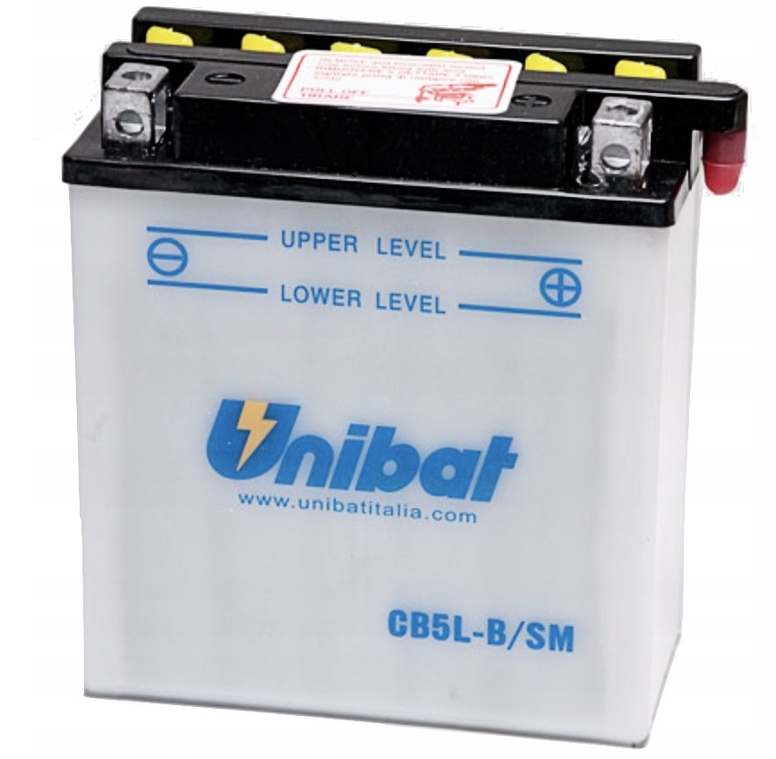 Akumulator Unibat CB5L-B 12V 5Ah P+
