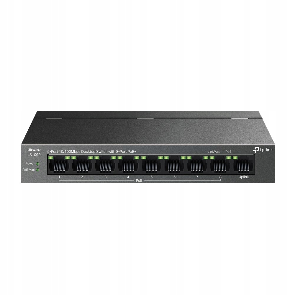 TP-Link LiteWave LS109P přepínač Nespravovaný Fast Ethernet