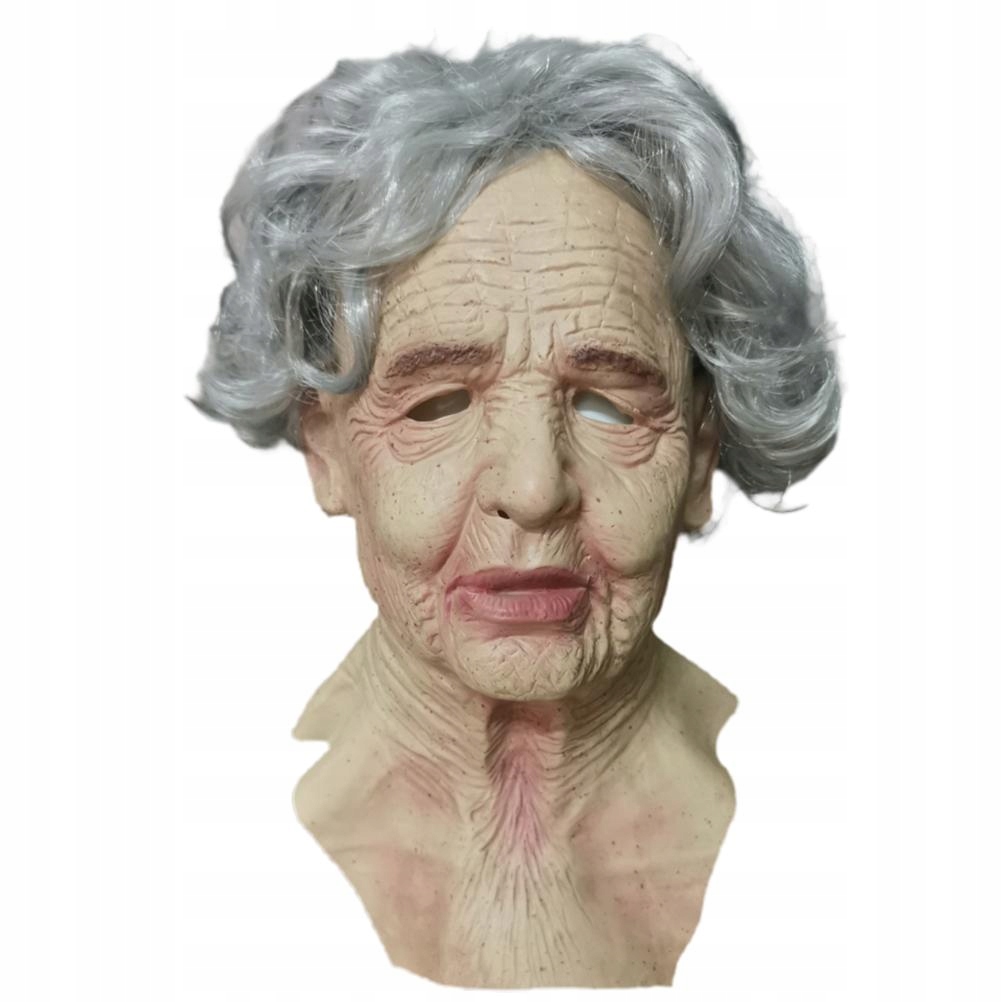 STRASZNE MASKI LATEKSOWE NA HALLOWEEN Marka bez marki