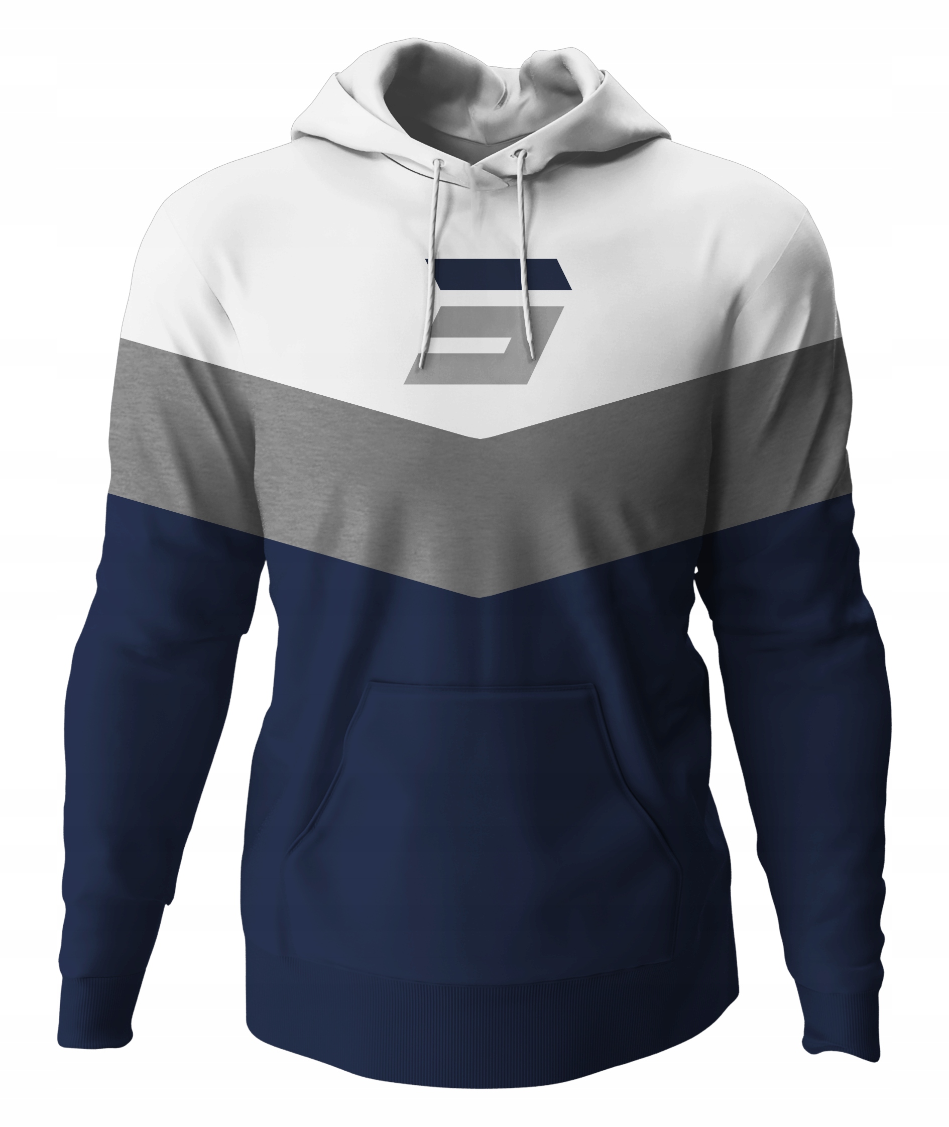 Motocyklová Mikina Ležérna Shot Stripe Navy 2XL A07-53B1-A02-12