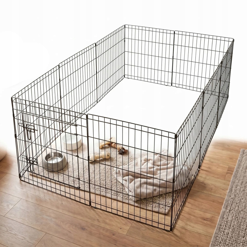 Klec Pro Psa Kočku Králíka Kotec Zvířat Ohrada 10 Panelů 60 CM Výběh
