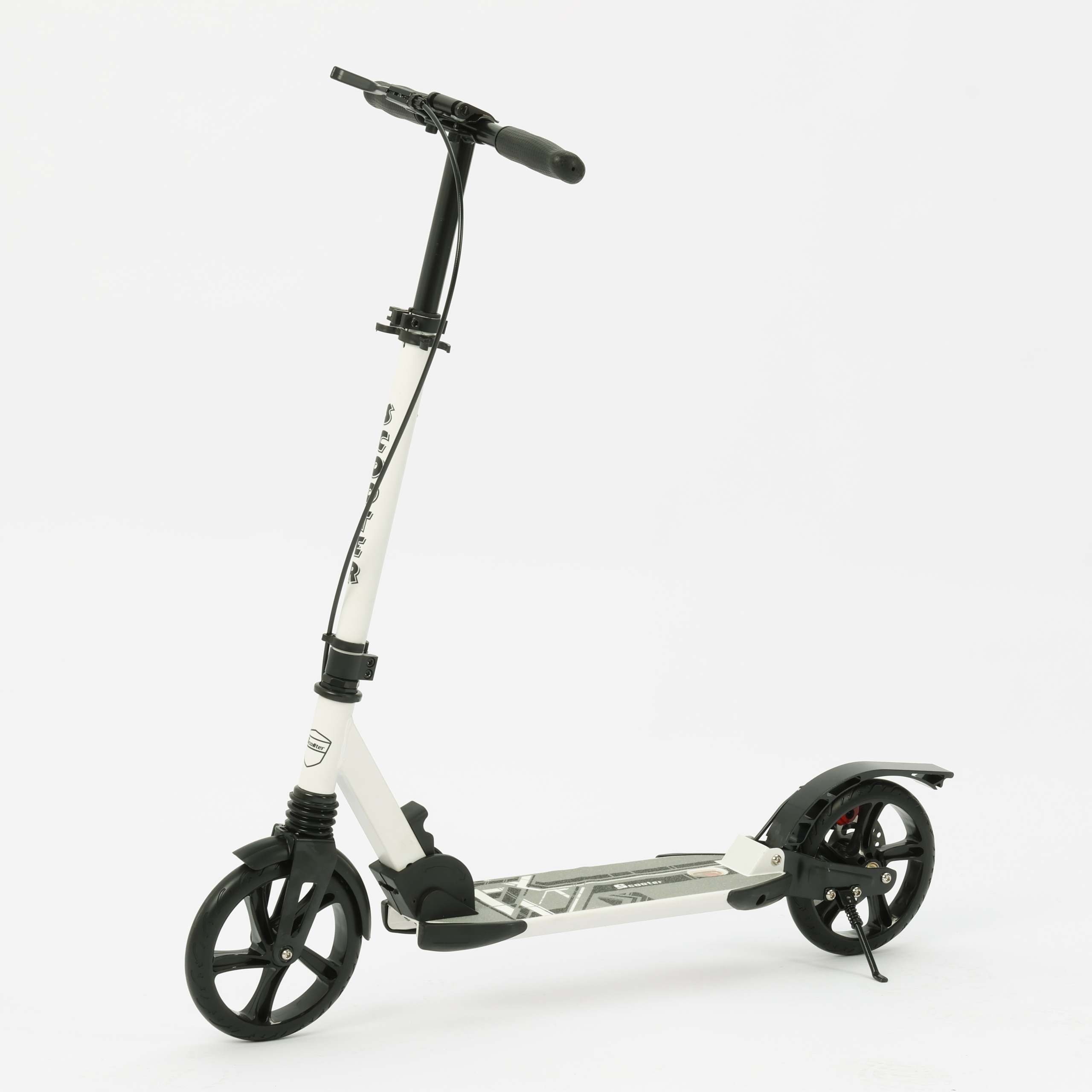 Hulajnoga Miejska dla Młodzieży i Dorosłych Składana Koła 20CM kauczuk duża