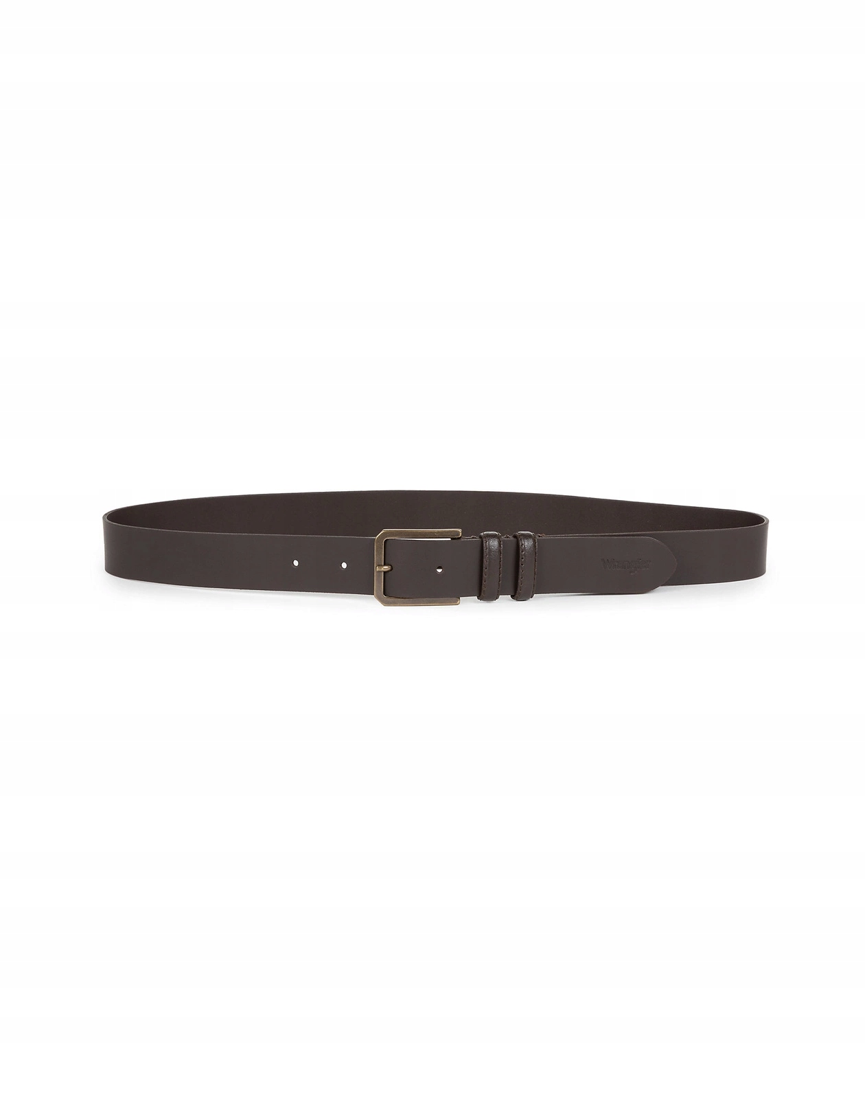 Kožený opasek Wrangler Slim Belt Brown 112344043