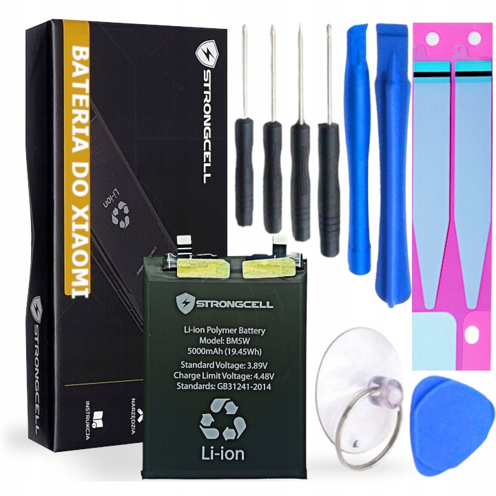 Bateria BM5W Do Xiaomi Poco F6 Pro 5G Strongcell