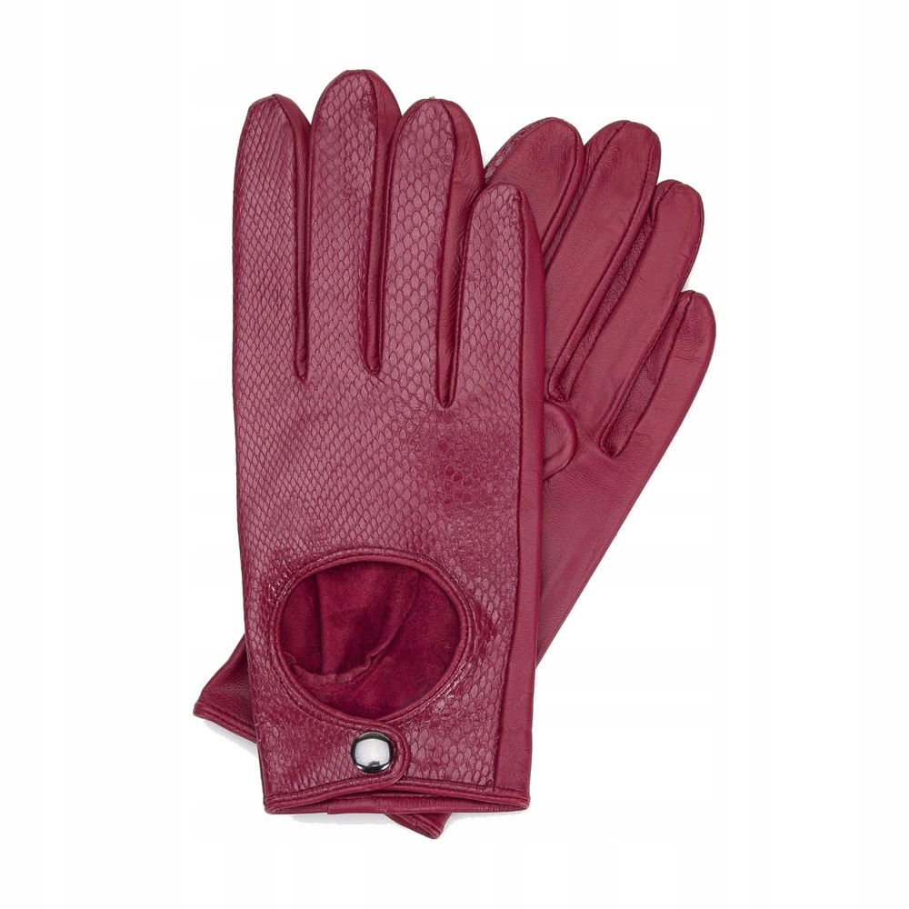 Dámské automobilové rukavice Wittchen 46-6A-002-5 S, Červené