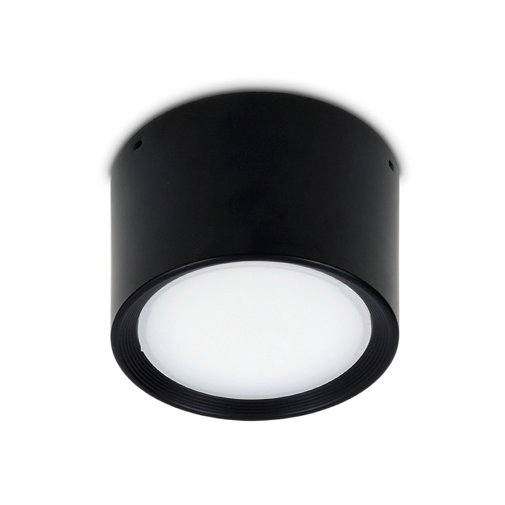 

Oprawa sufitowa Tuba natynkowa czarna Led 7W 4000K