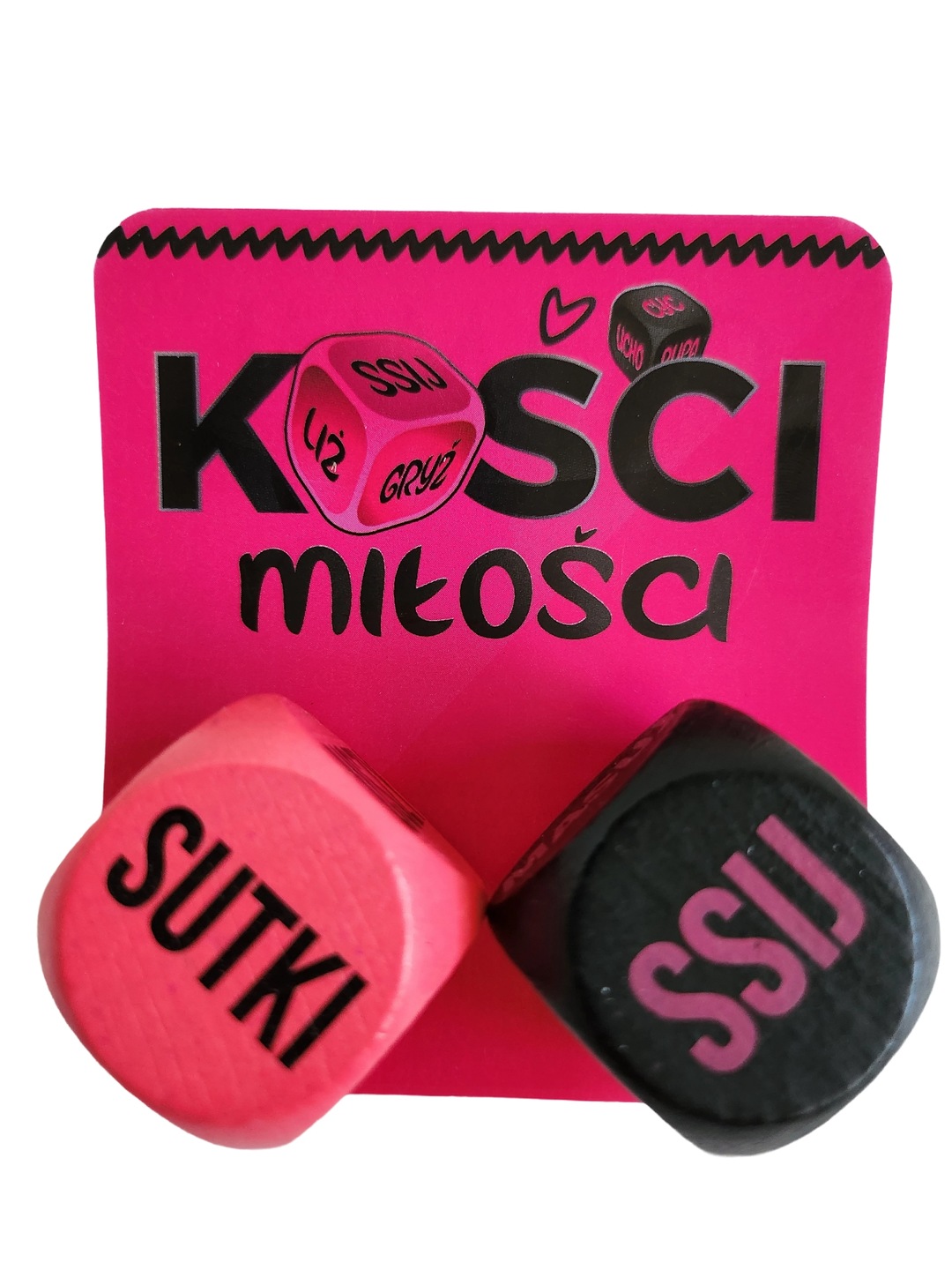 SEX ZESTAW DLA PAR GRA NAMIĘTNA 69 + KOŚCI MIŁOŚCI Nazwa ZESTAW KARTY Z ZADANIAMI 69 PLUS KOŚCI MIŁOŚCI