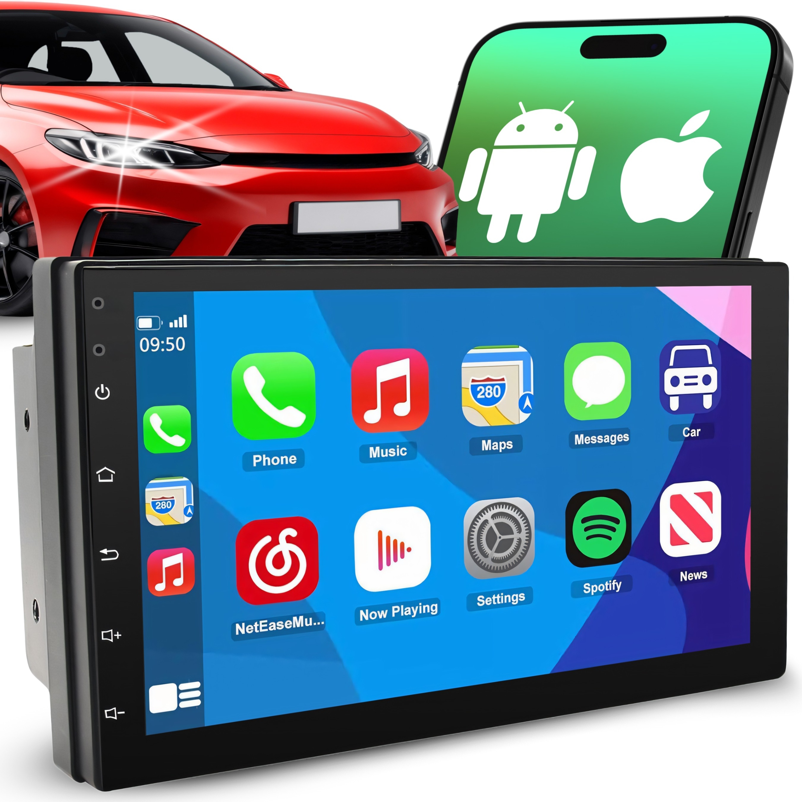 Automobilová Stanica Multimediálna 7" Android 2DIN WiFi Gps Android Bt