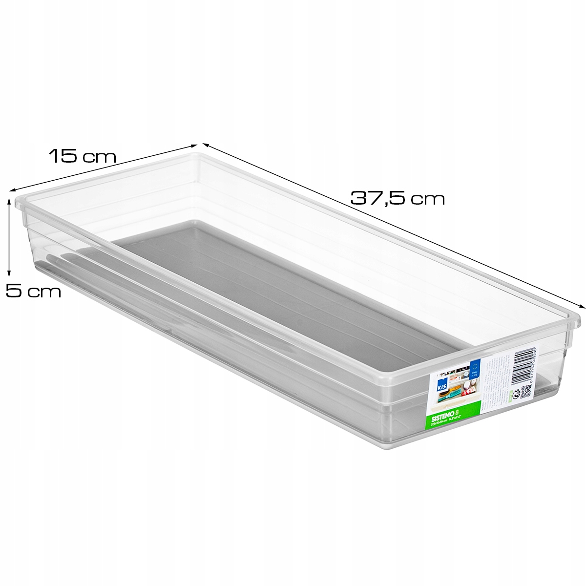 KIS SISTEMO8 ORGANIZER DO SZUFLAD 37,5x15x5cm