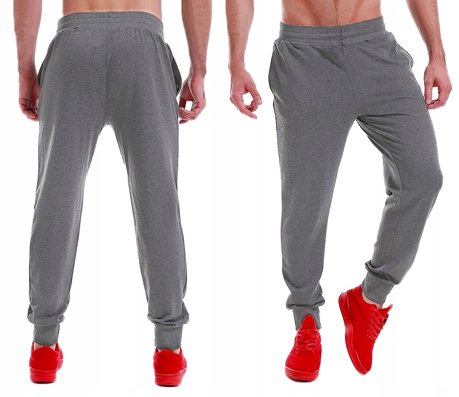 

Duże Spodnie Dresowe Męskie Dresy 4368 4XL Grafit