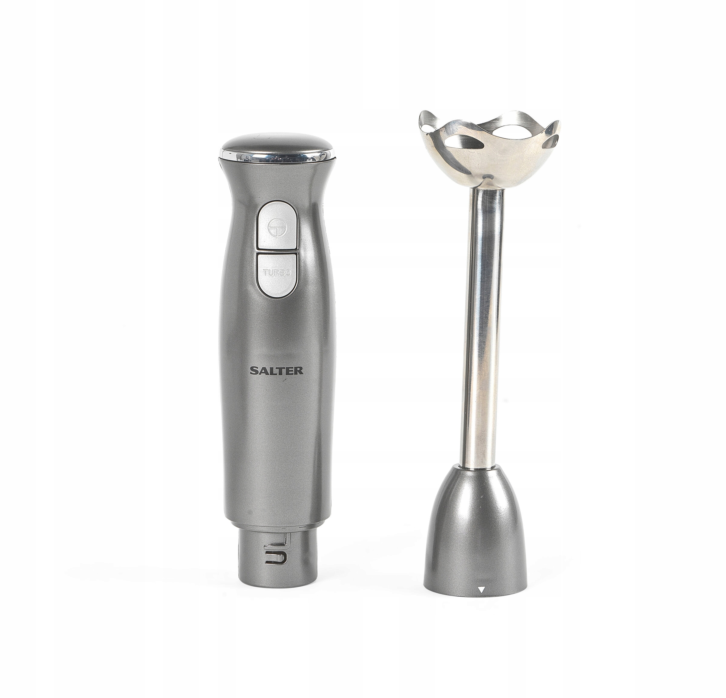 Ruční Mixér S Mixovací Špičkou Stříbrný 400W Salter Cosmos 2 Rychlosti