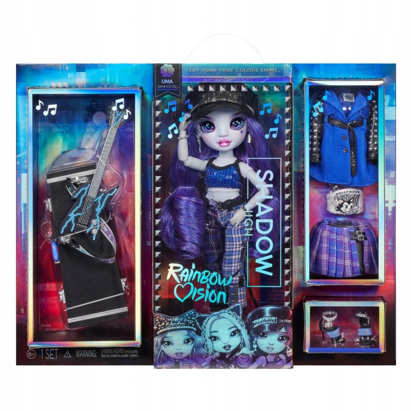 MGA Shadow High Rainbow Vision Lalka Uma Vanhoose