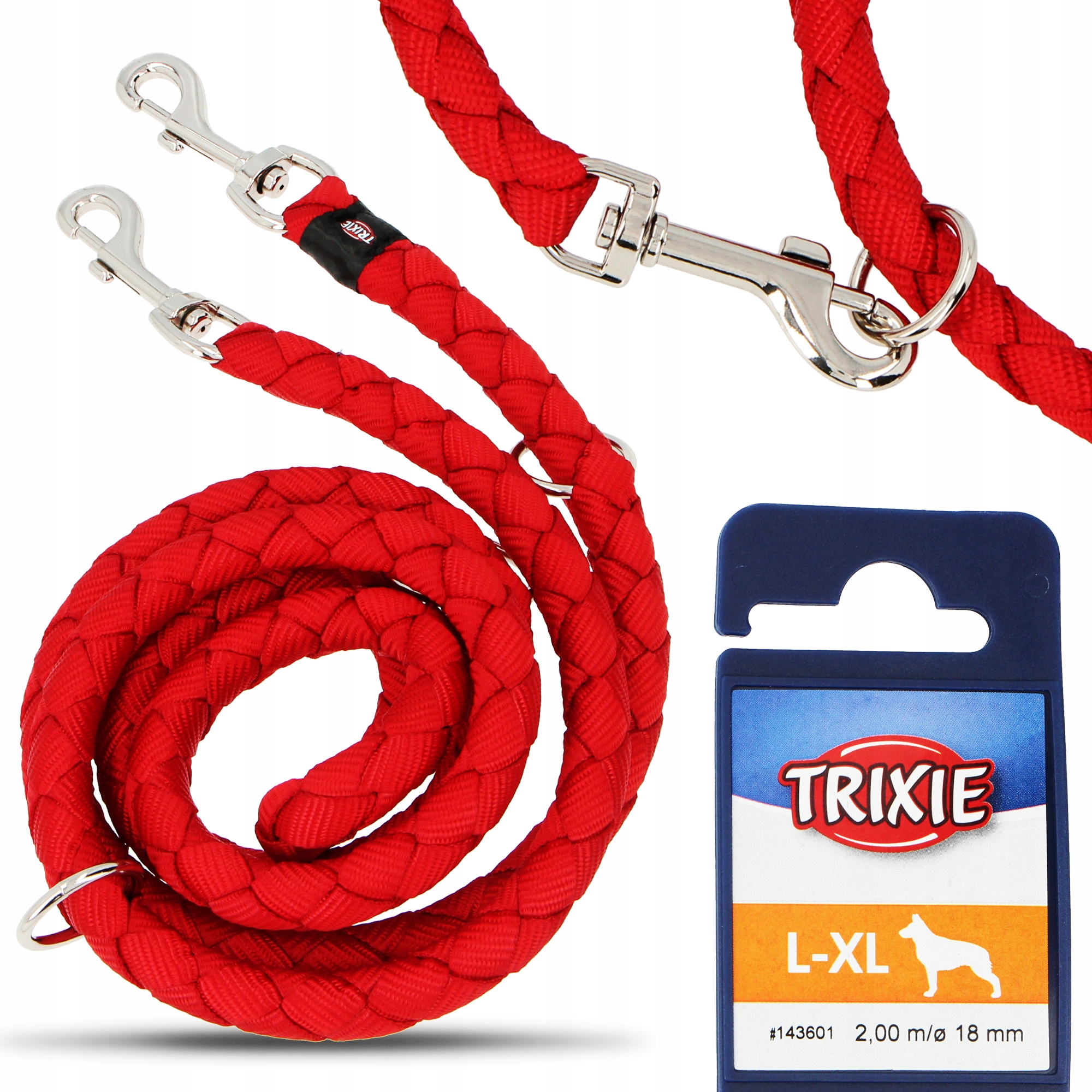 Levně Vodítko Pro Velké Psy 2 m Přepínací Tréninkové Nastavitelné Pevné Voděodolné 5F