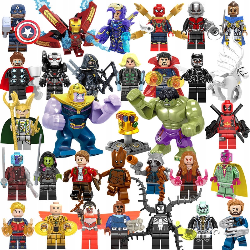 

32 Sztuk Zestaw Figurek Figurki Marvel Spiderman