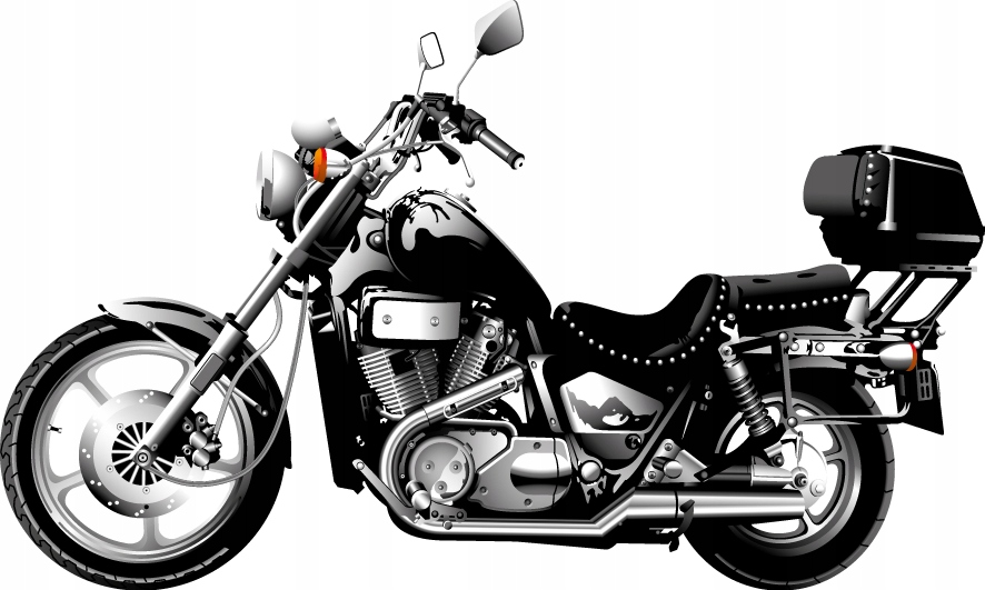 Naklejka mat Motor, motocykl Harley Pojazdy 53